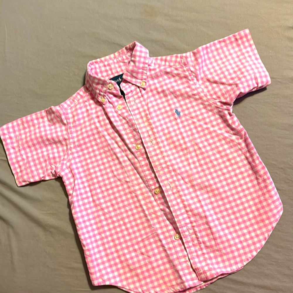 2T Polo Button Down